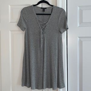 Forever 21 Lace-up Dress
